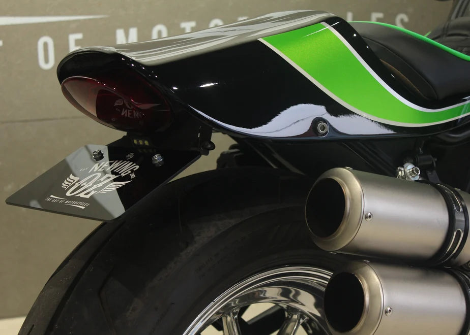 【OZbyNEWINGオリジナル】 リアフェンダーカウル専用テール・ナンバーキット