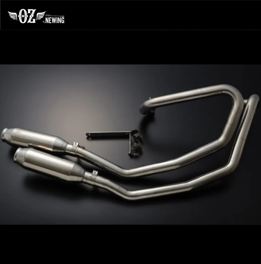 【OZbyNEWINGオリジナル】ハイパーマフラー(競技用）Sportster S専用