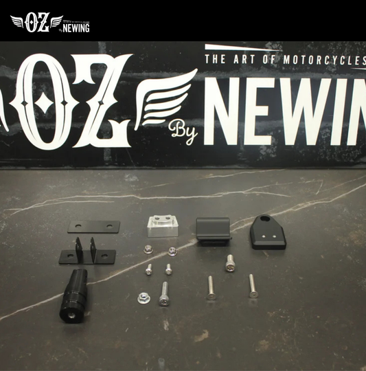 【OZbyNEWINGオリジナル】フロントカウル専用　純正ハンドル対応カウルステー