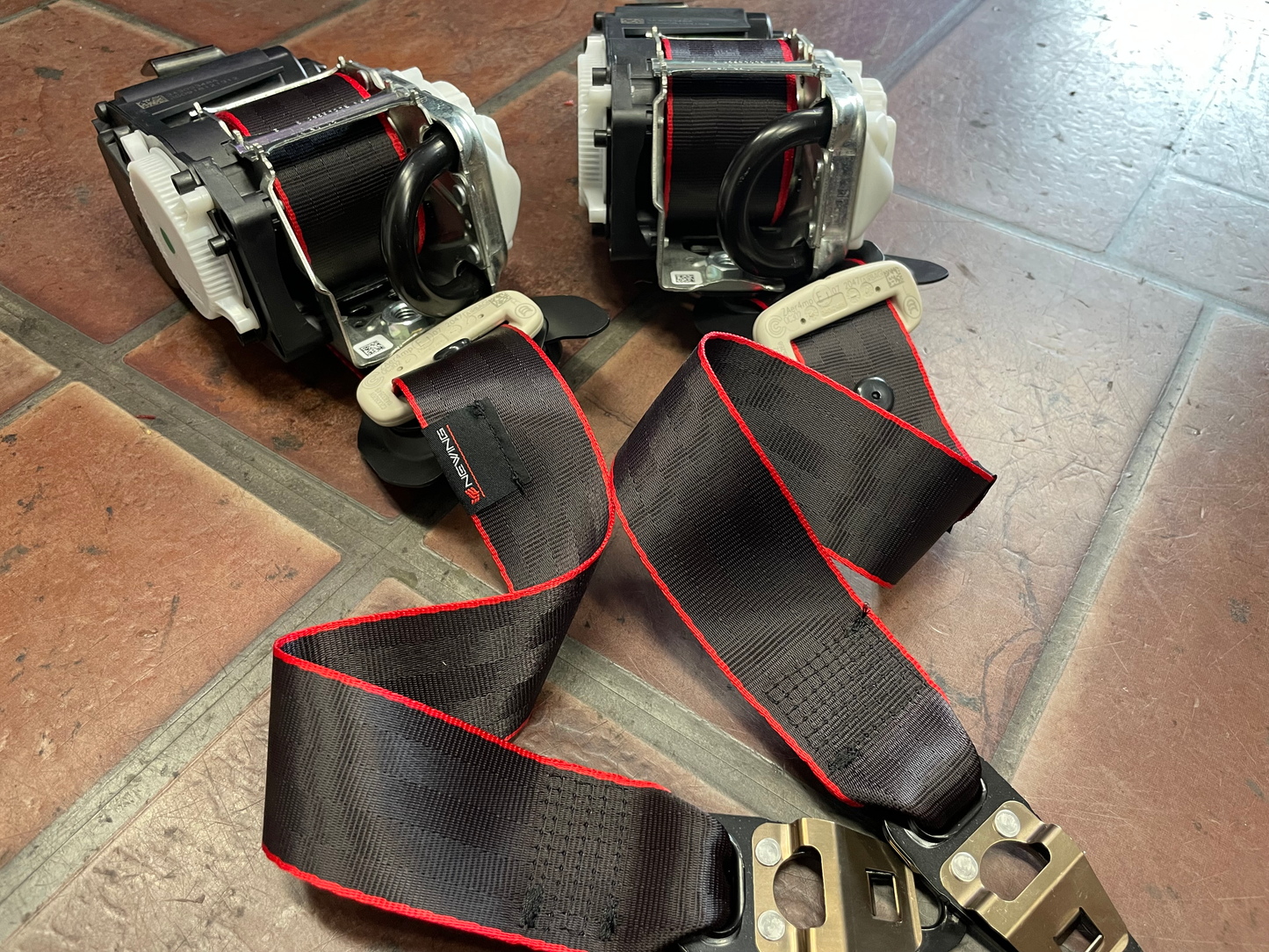 サイドカラーシートベルト【1本から注文可能／最大10本】NEWINGオリジナル全7色