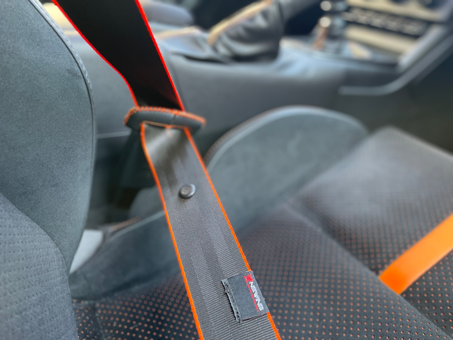 サイドカラーシートベルト【1本から注文可能／最大10本】NEWINGオリジナル全7色