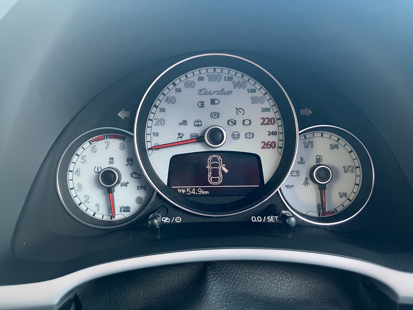 VWザ・ビートル専用ホワイトメーター