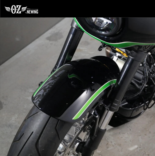 【OZbyNEWINGオリジナル】ハーレースポーツスターS専用 フロントフェンダー