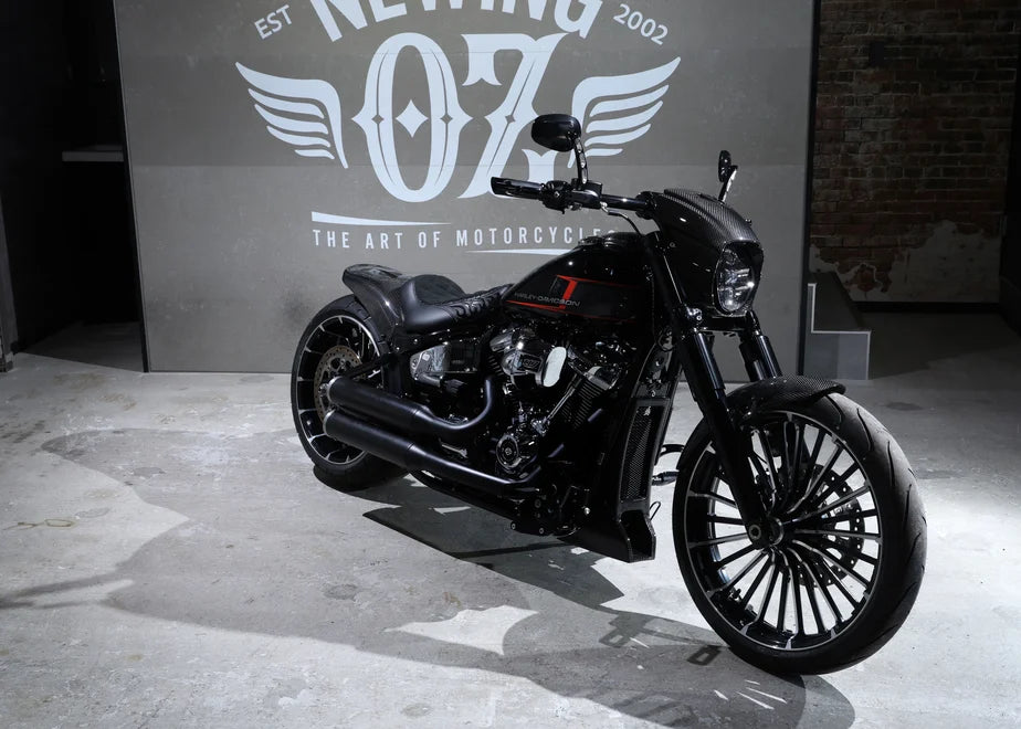 【OZbyNEWINGオリジナル】BREAKOUT専用エアロパーツ6点セット 【クラッシュカーボン】