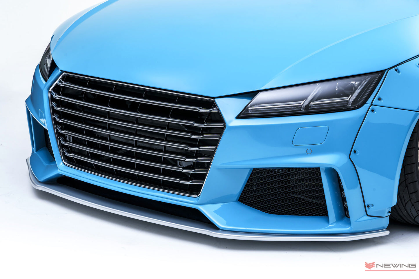 Audi TT (8S) RSR NEWING Alpil Original Front Bumper Set(5連LED付)