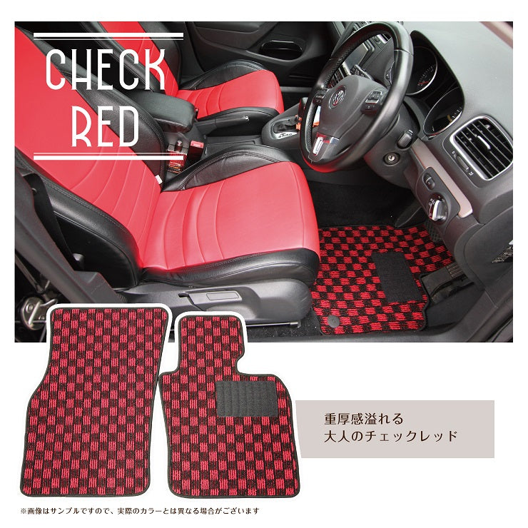 国産車【チェック】NEWINGフロアマット
