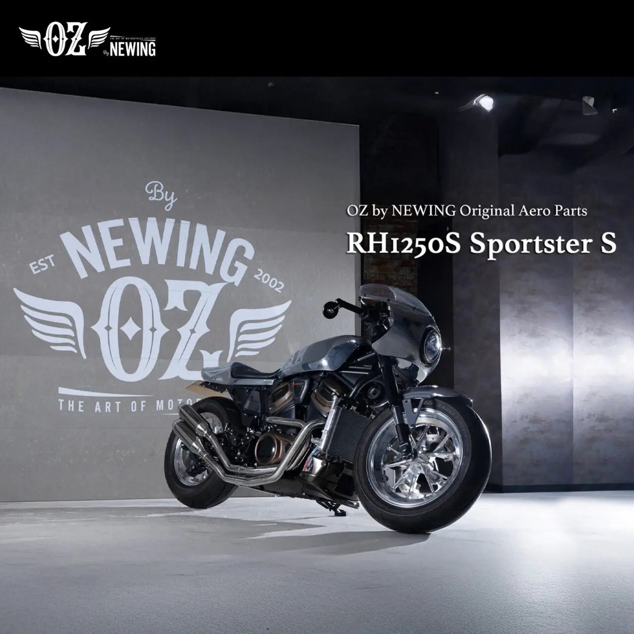 【OZbyNEWINGオリジナル】オリジナルエアロパーツ ハーレースポーツスターS 5点セット
