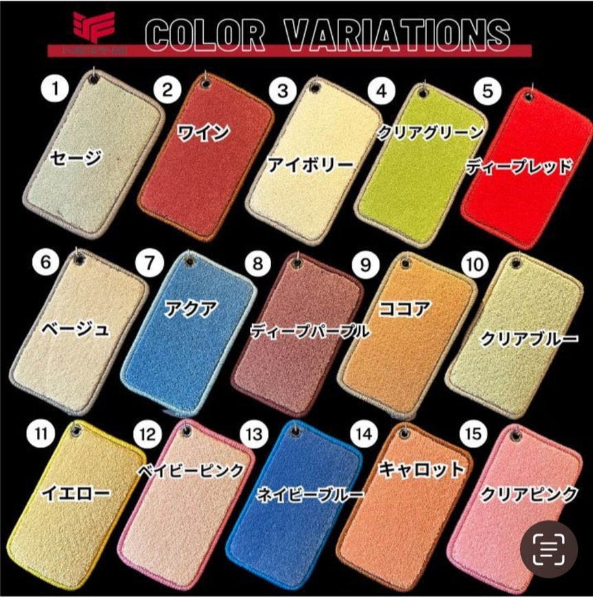 輸入車【カラーセレクト】NEWINGフロアマット