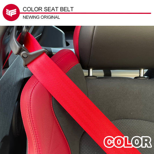 カラーシートベルト【1本から注文可能／最大10本】NEWINGオリジナル全6色
