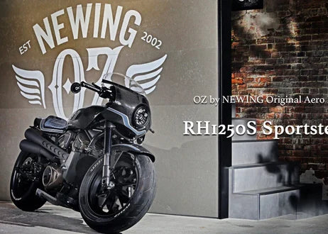 【OZbyNEWINGオリジナル】ハーレー スポーツスターS専用 フロントカウル