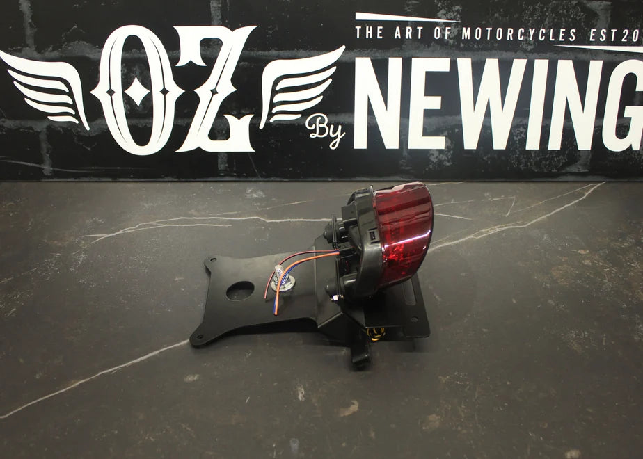 【OZbyNEWINGオリジナル】 リアフェンダーカウル専用テール・ナンバーセット