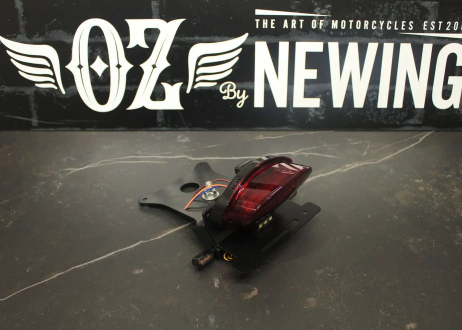 【OZbyNEWINGオリジナル】 リアフェンダーカウル専用テール・ナンバーセット