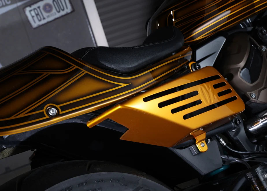 【OZbyNEWINGオリジナル】ハーレースポーツスターS専用 サイドカバー（左右セット）