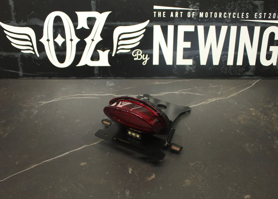 【OZbyNEWINGオリジナル】 リアフェンダーカウル専用テール・ナンバーセット