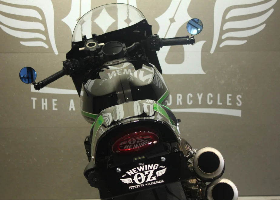 【OZbyNEWINGオリジナル】 リアフェンダーカウル専用テール・ナンバーセット