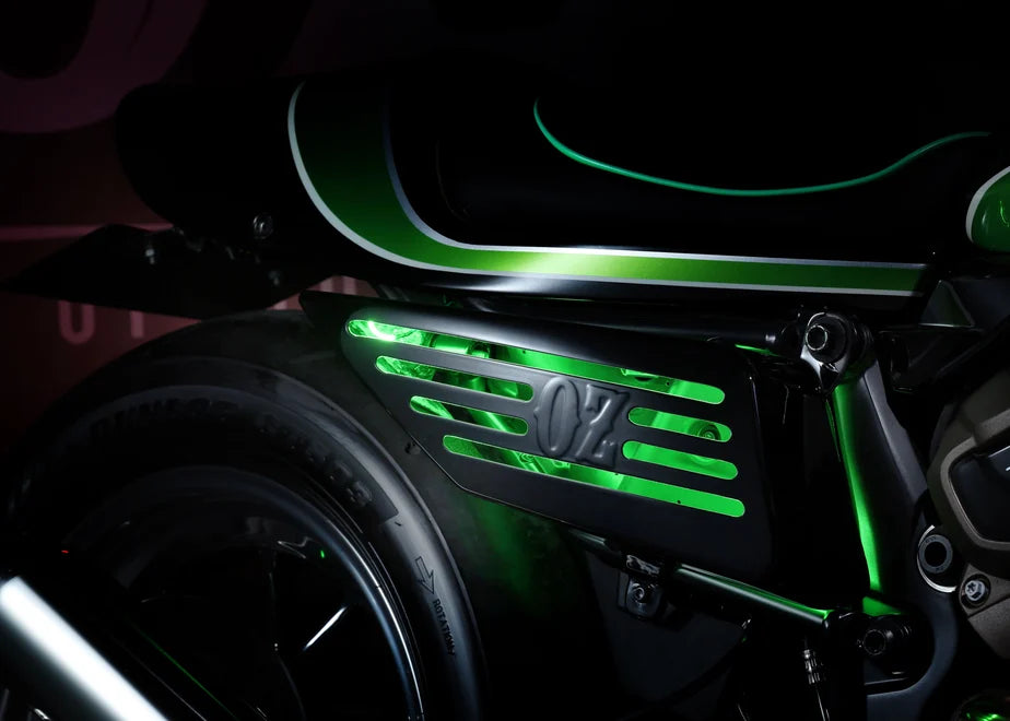 【OZbyNEWINGオリジナル】ハーレースポーツスターS専用 サイドカバー（左右セット）