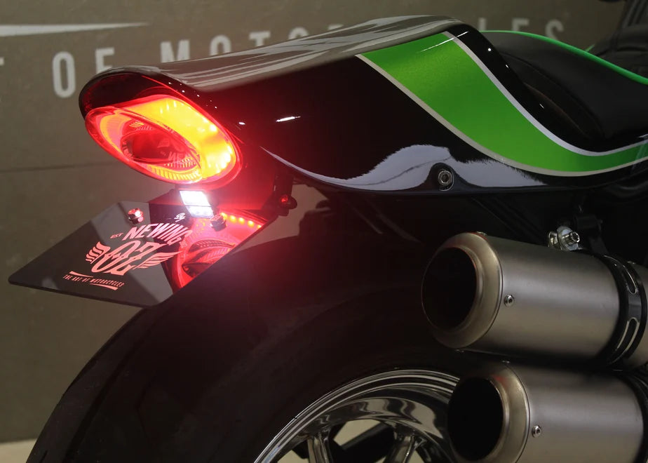 【OZbyNEWINGオリジナル】 リアフェンダーカウル専用テール・ナンバーセット