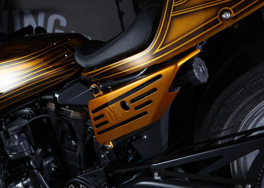 【OZbyNEWINGオリジナル】ハーレースポーツスターS専用 サイドカバー（左右セット）