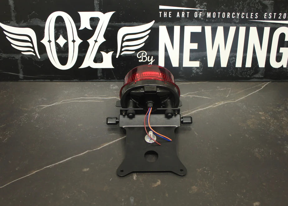 【OZbyNEWINGオリジナル】 リアフェンダーカウル専用テール・ナンバーセット