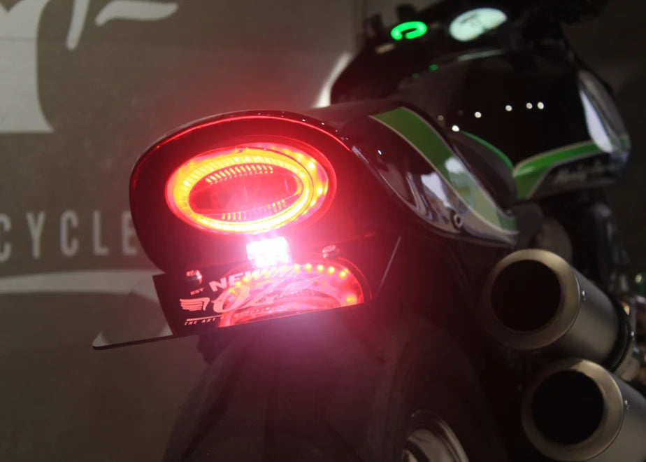 【OZbyNEWINGオリジナル】 リアフェンダーカウル専用テール・ナンバーセット