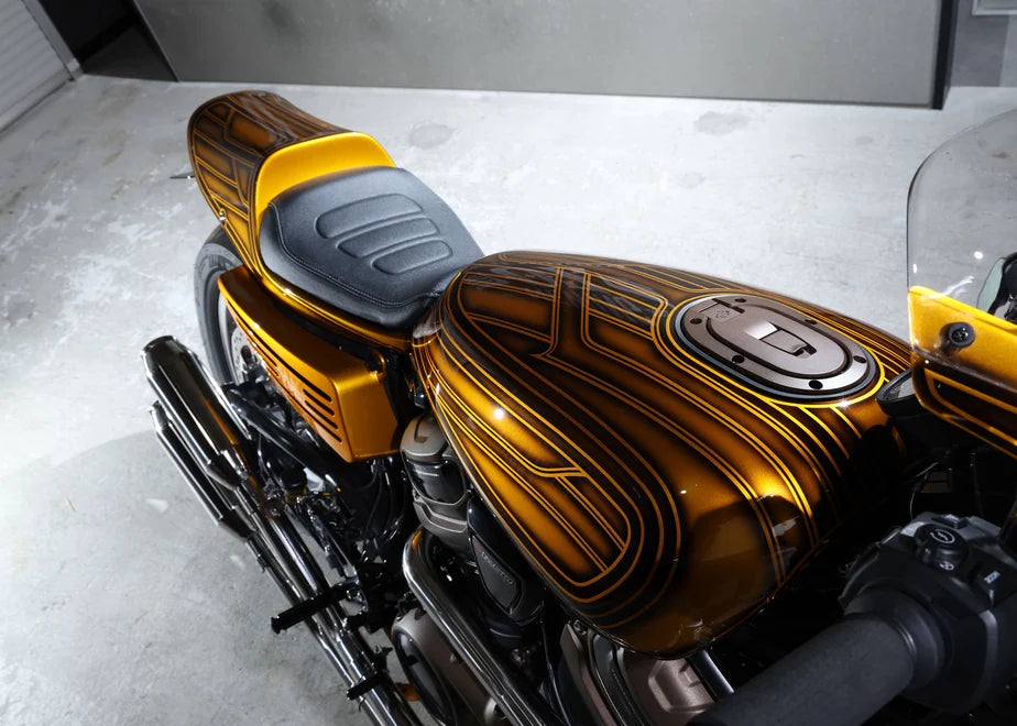 【OZbyNEWINGオリジナル】ハーレースポーツスターS専用 サイドカバー（左右セット）