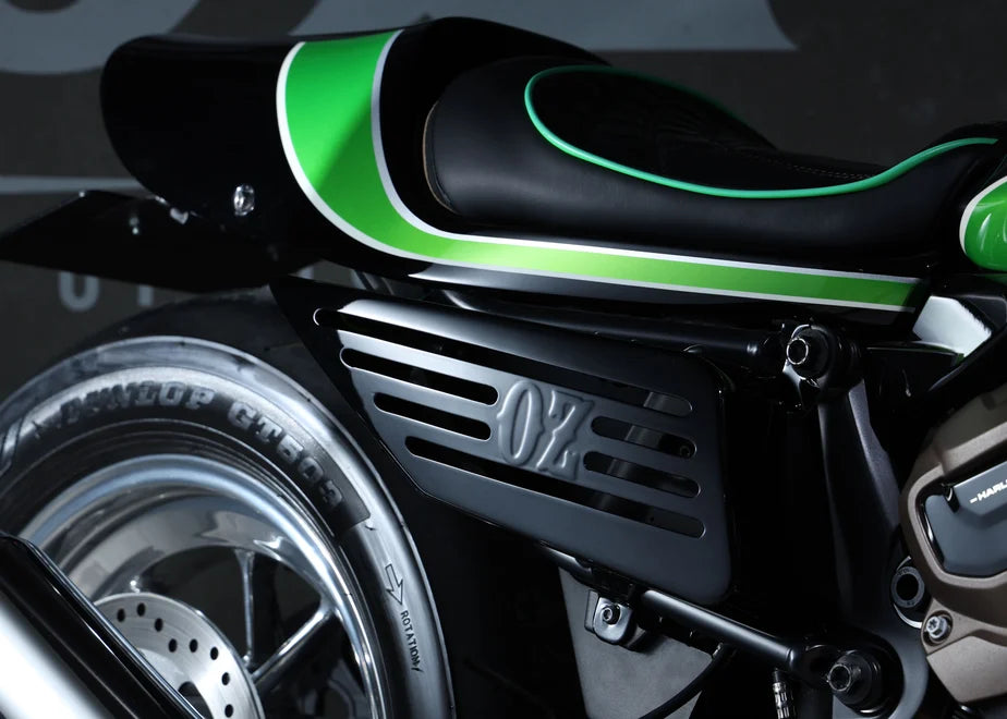 【OZbyNEWINGオリジナル】ハーレースポーツスターS専用 サイドカバー（左右セット）