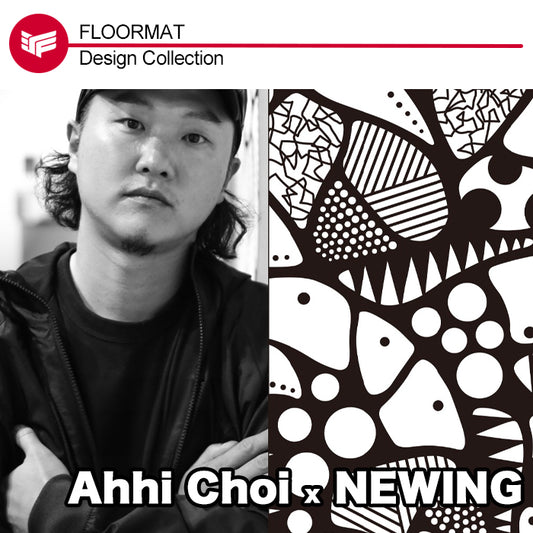 輸入車【Ahhi Choi×NEWING】コラボデザインフロアマット