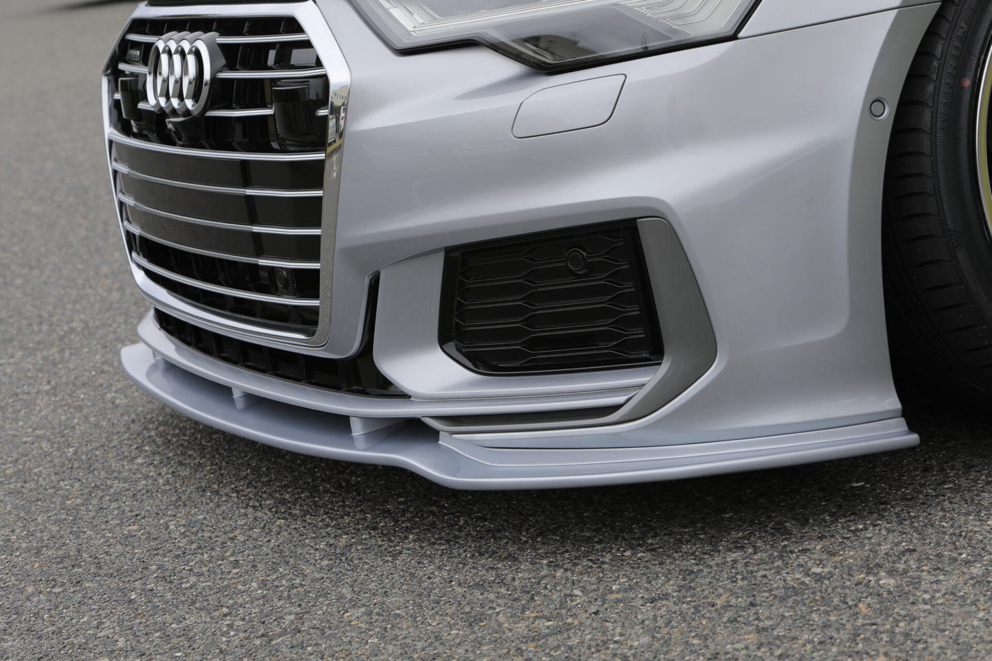 Audi A6 S-Line(F2) NEWING Alpil Original FrontSoiler