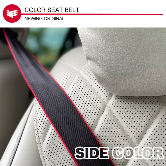 サイドカラーシートベルト【1本から注文可能／最大10本】NEWINGオリジナル全7色